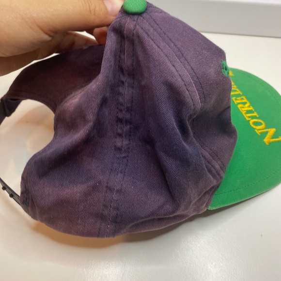 VTG NOTRE DAME Fighting Irish Baseball Hat Cap Snapback OSFM - Picture 6 of 10